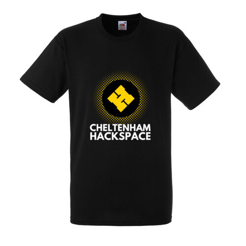 Cheltenham Hackspace Mens Dark T-shirt  Thumbnail