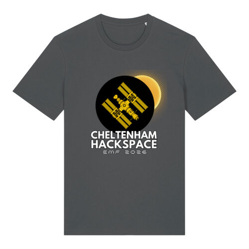 Cheltenham Hackspace EMF 2026 Unisex T-Shirt Thumbnail