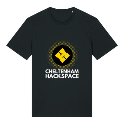 Cheltenham Hackspace Dark Unisex T-shirt Thumbnail