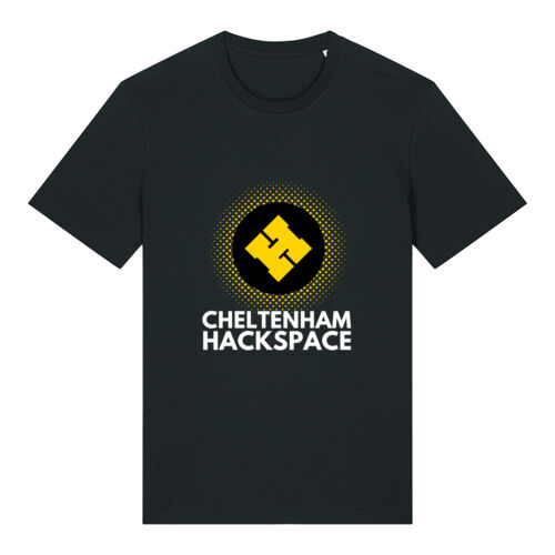 Cheltenham Hackspace Dark Unisex T-shirt Thumbnail