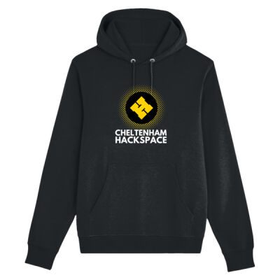 Cheltenham Hackspace Black Pullover Hoodie Thumbnail